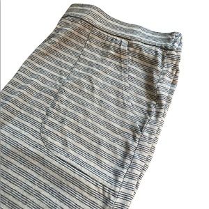 PrAna Women’s Midi Yoga Skirt with Pockets- Hemp and Organic Cotton size XL